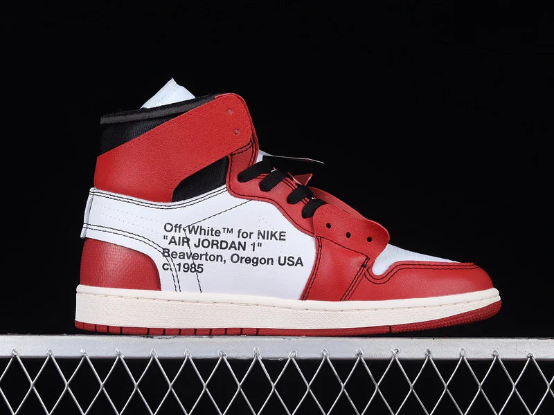 Air Jordan 1 Retro High X Off-White "Red"