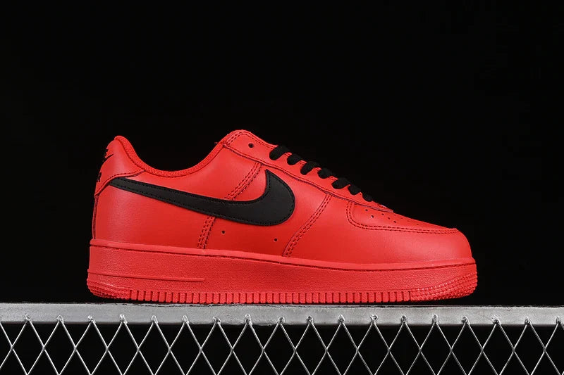 Nike Air Force 1 "All Red/Black"