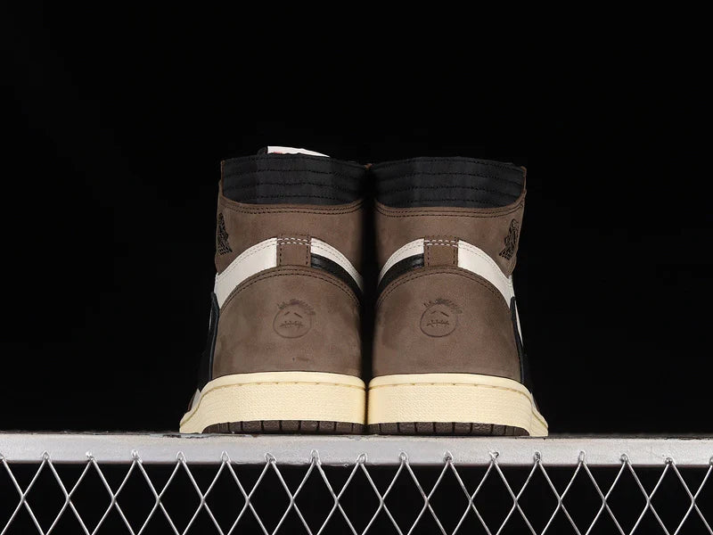 Air Jordan 1 Retro High OG X Travis Scott "Sail Mocha"