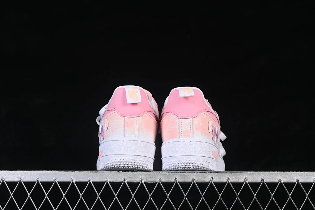 Nike Air Force 1 Custom Pink Blossom Flower