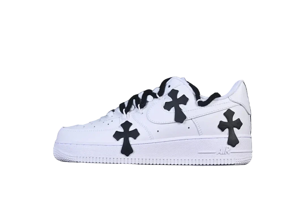 Nike Air Force 1 '07 "White Chrome Hearts"
