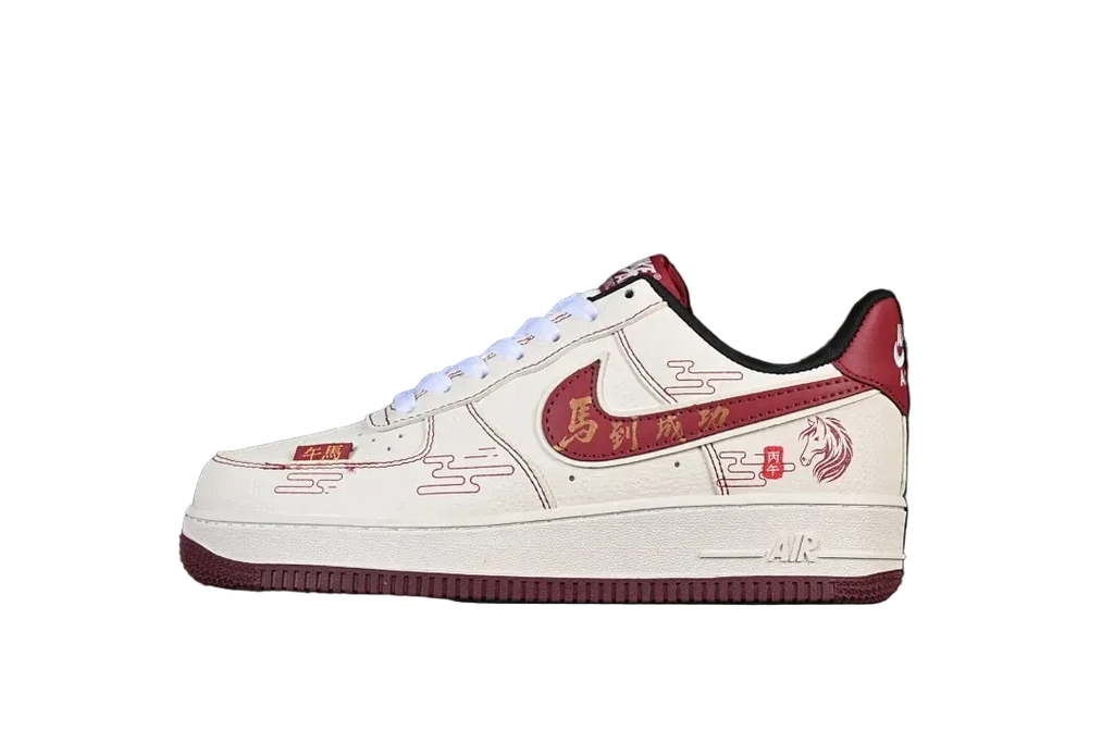 Nike Air Force 1 '07 Crimson "LNY"