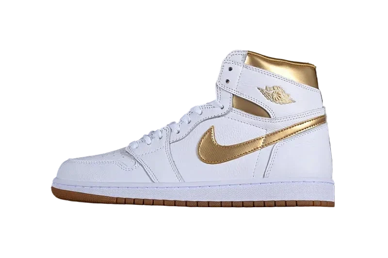 Air Jordan 1 Retro High OG "White/Gold"