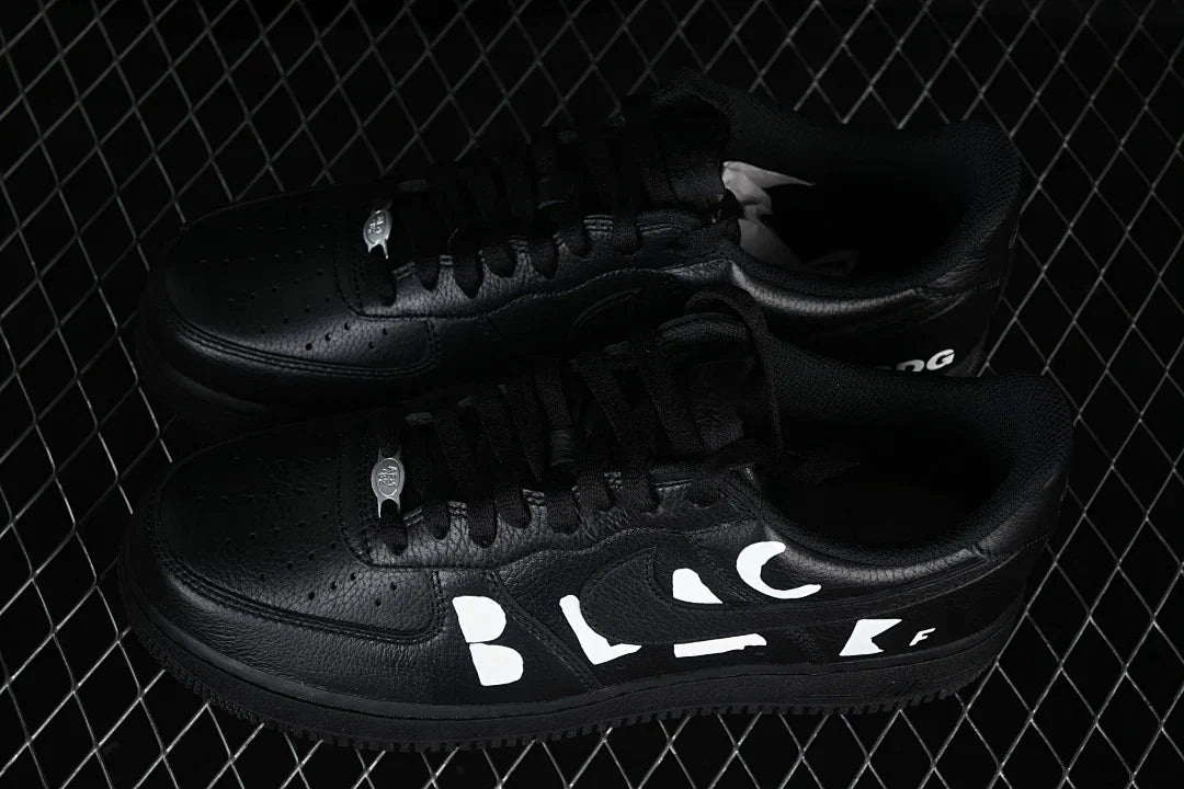 Nike Air Force 1 X Comme Des Garçons "All Black"