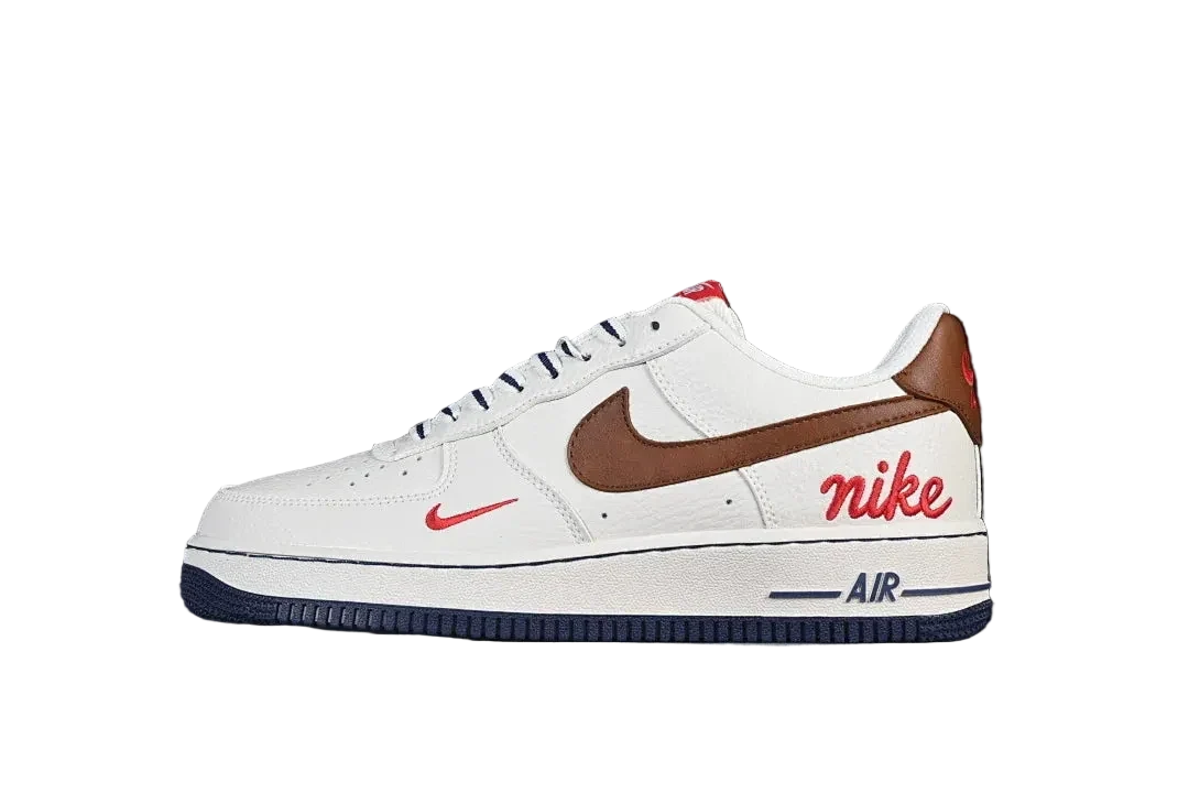 Nike Air Force 1 "White/Brown"