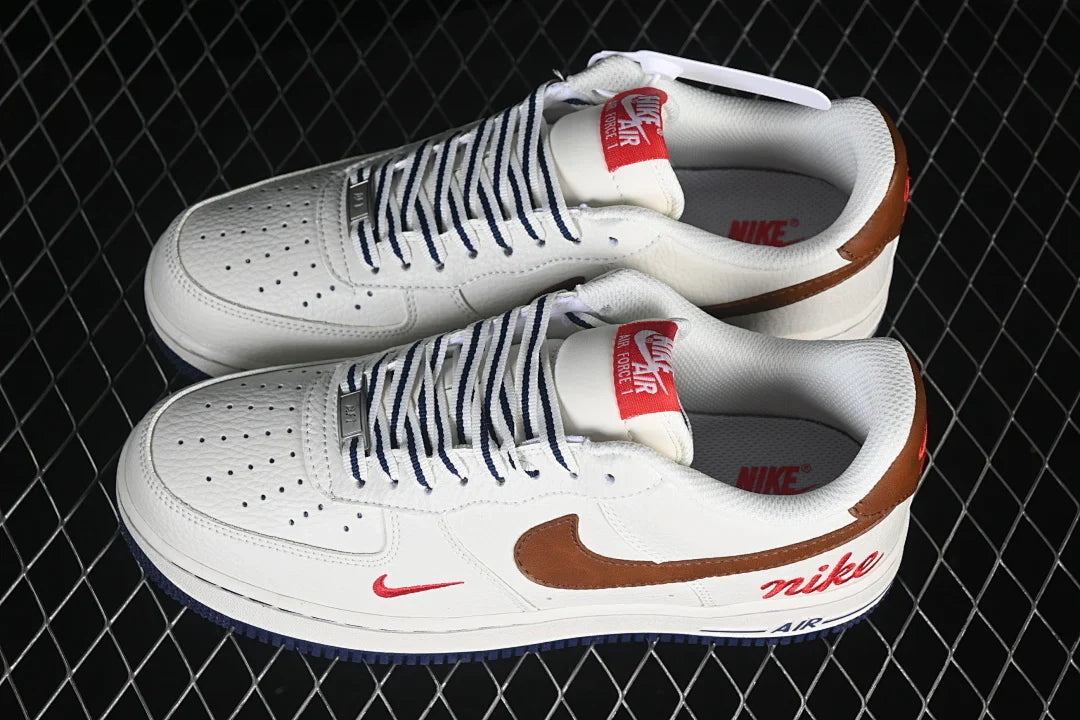 Nike Air Force 1 "White/Brown"