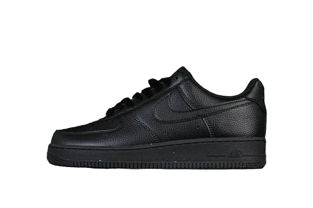 Nike Air Force 1 "Black Leather"