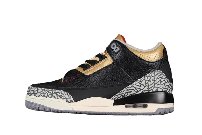 Air Jordan 3 Retro "Black Gold"