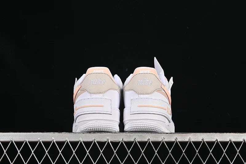 Nike Air Force 1 Shadow "White/Peach"
