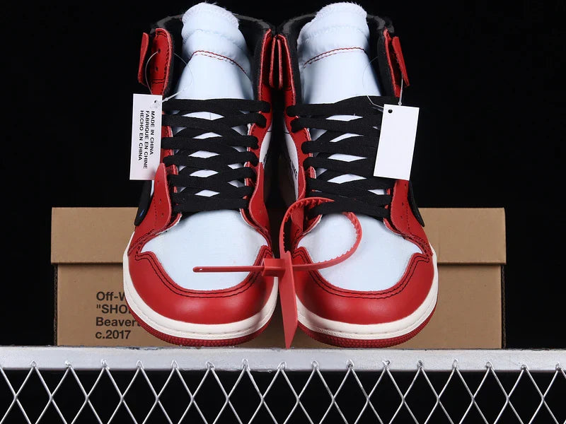 Air Jordan 1 Retro High X Off-White "Red"
