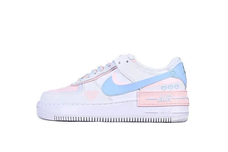 Nike Air Force 1 Shadow "White/Pastel Heart"