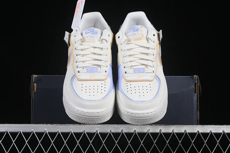 Nike Air Force 1 Shadow "White/Light Blue/Cream"