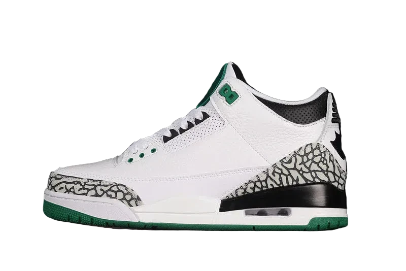 Air Jordan 3 Retro "Oregon Ducks Pit Crew White"