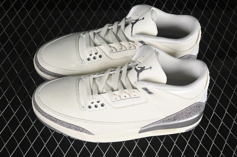 Air Jordan 3 Retro "Sail Cement Grey"
