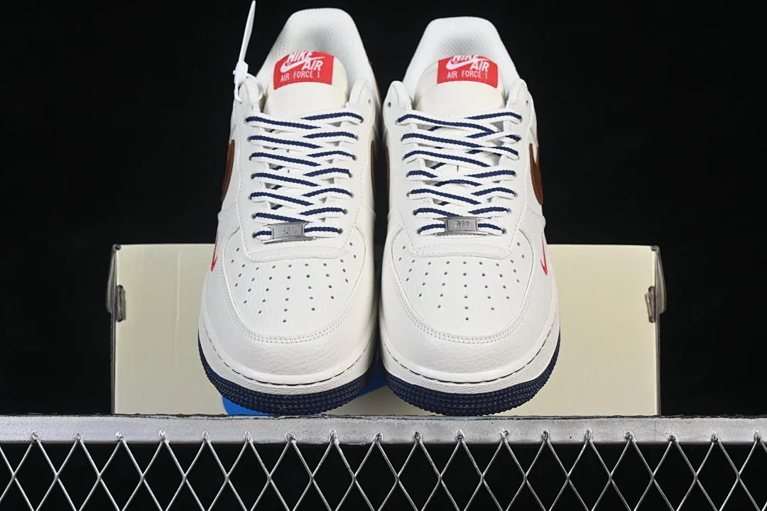 Nike Air Force 1 "White/Brown"