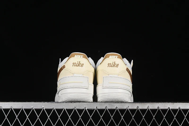 Nike Air Force 1 Shadow "White/Gold"