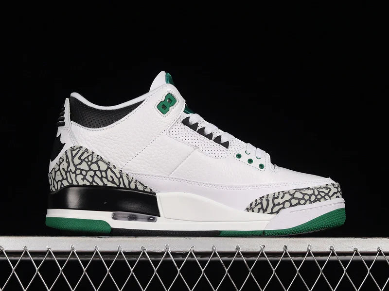 Air Jordan 3 Retro "Oregon Ducks Pit Crew White"