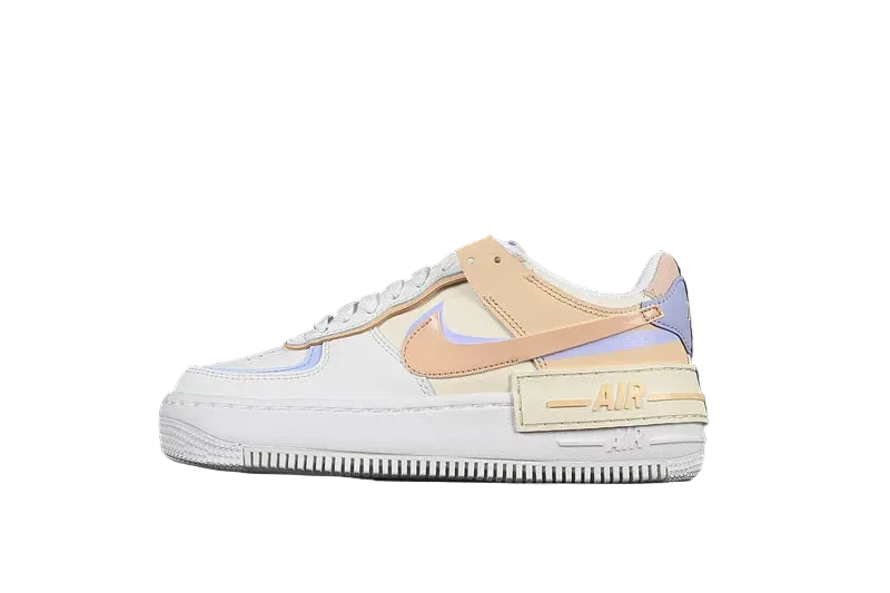 Nike Air Force 1 Shadow "White/Light Blue/Cream"