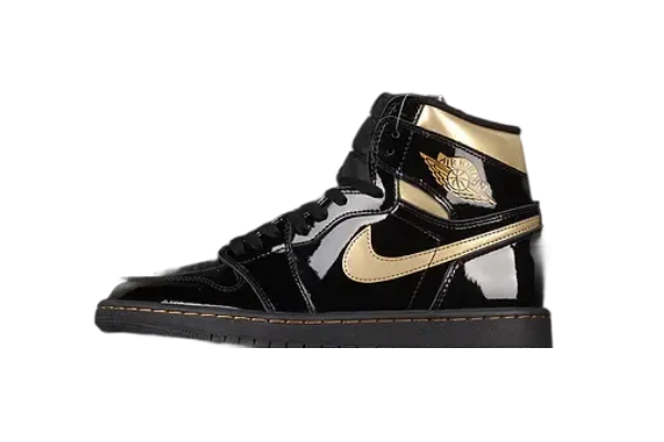 Air Jordan 1 Retro High OG "Black Metallic Gold"