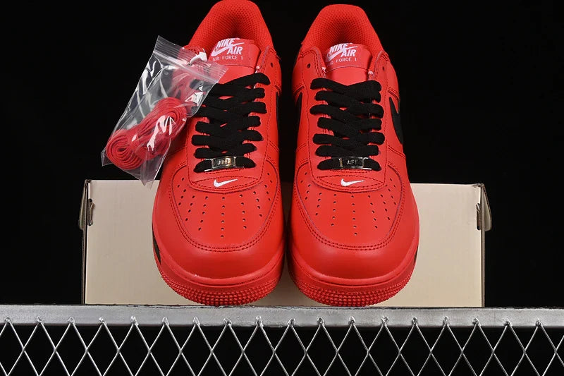 Nike Air Force 1 "All Red/Black"