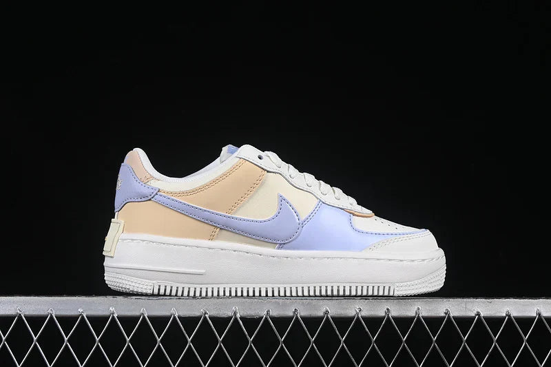 Nike Air Force 1 Shadow "White/Light Blue/Cream"