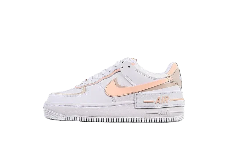 Nike Air Force 1 Shadow "White/Peach"