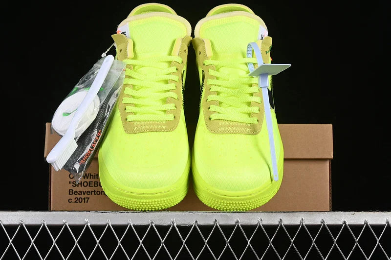 Nike Air Force 1 Off-White "Volt"
