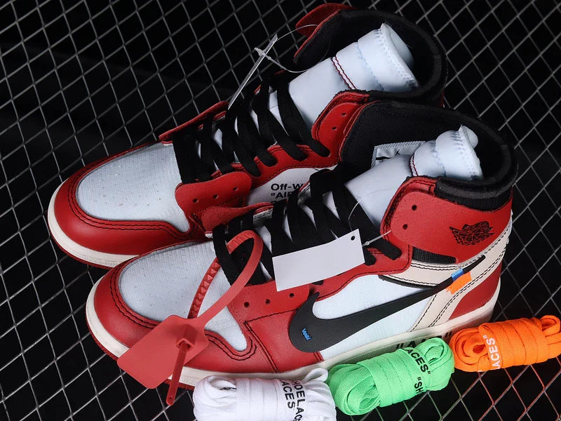 Air Jordan 1 Retro High X Off-White "Red"