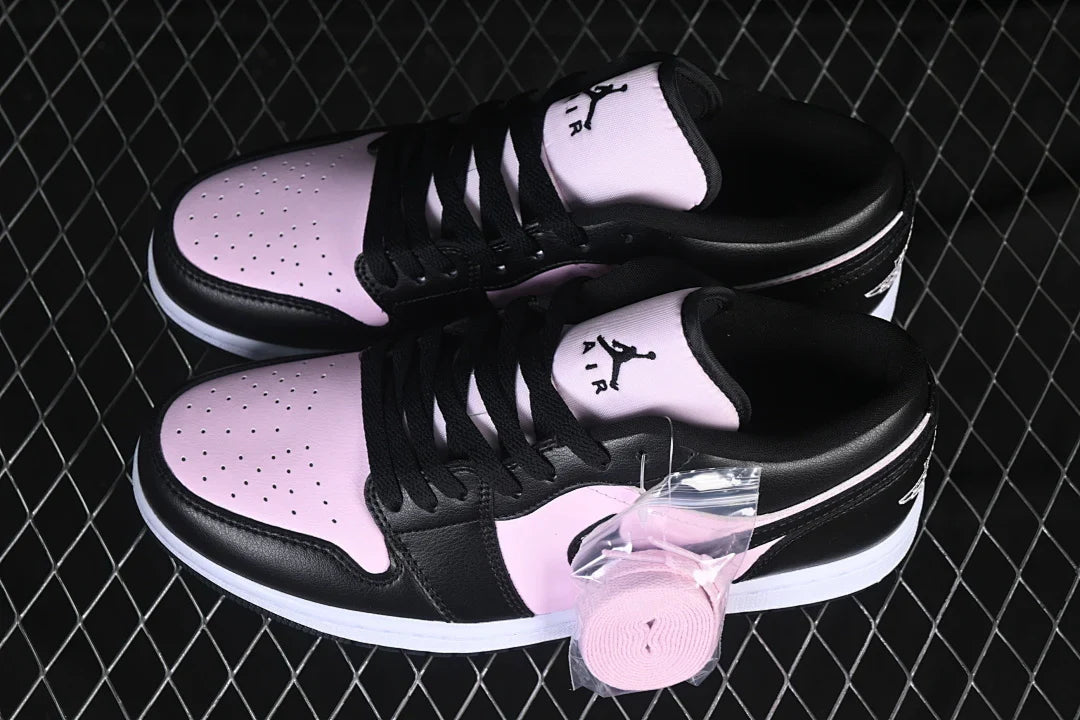Air Jordan 1 Retro Low "Black/Pink/White"