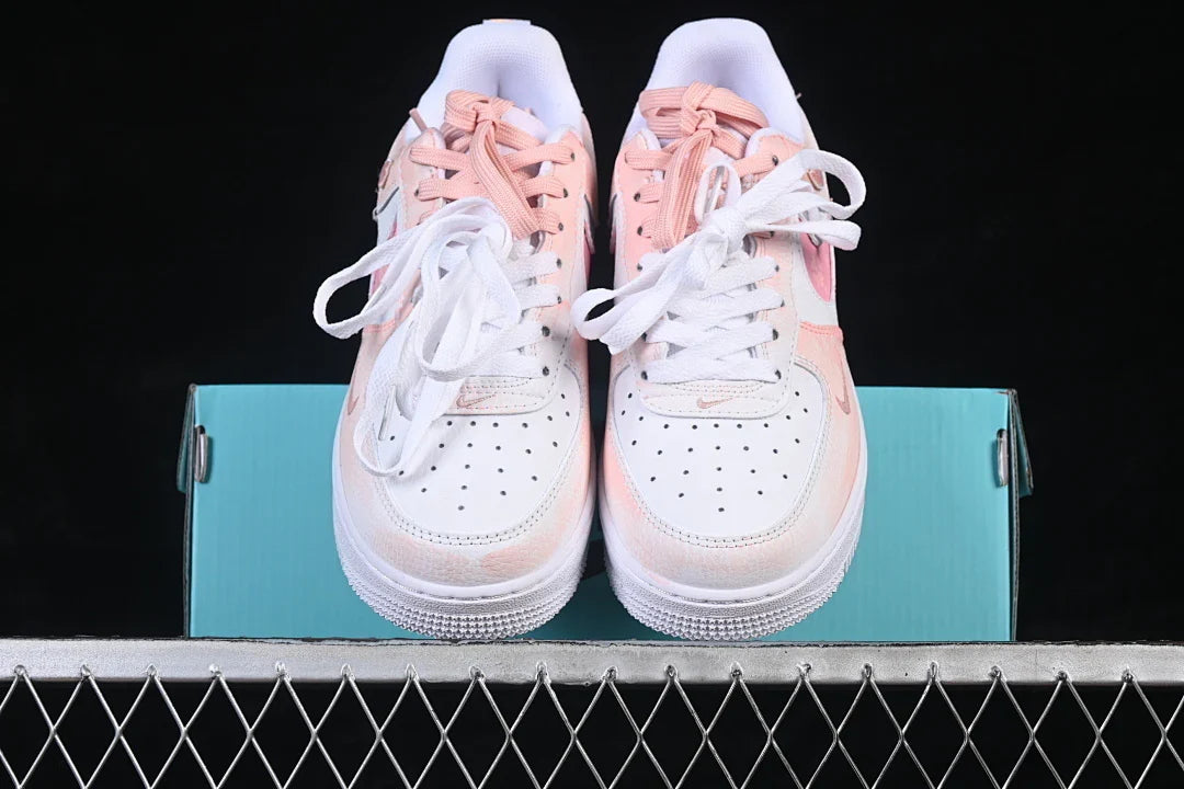 Nike Air Force 1 Custom Pink Blossom Flower