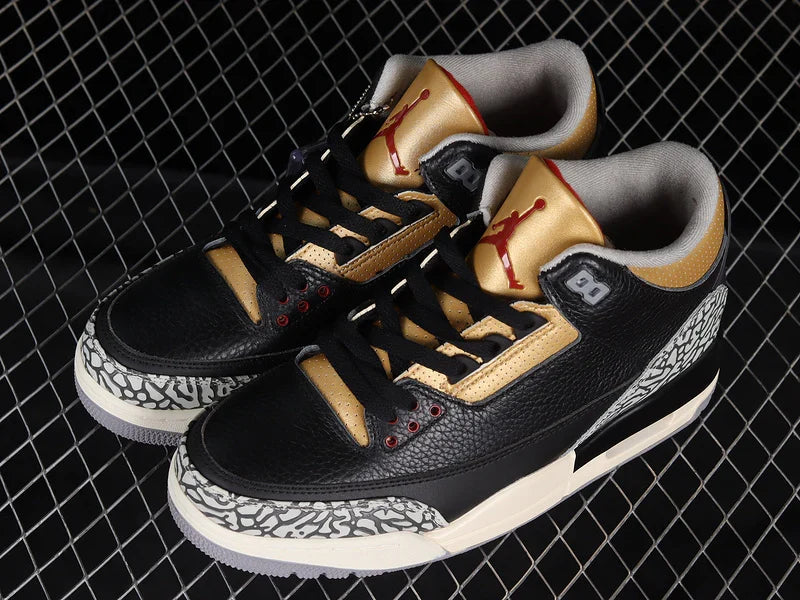 Air Jordan 3 Retro "Black Gold"