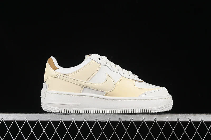 Nike Air Force 1 Shadow "White/Gold"
